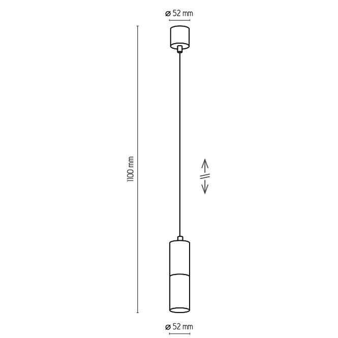 Lampe Elite black 4366 LW1