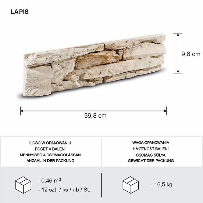 Betonstein Lapis Pack.=0,46M2