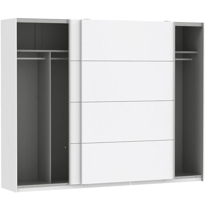 Schrank Starlet White 270cm Weiß