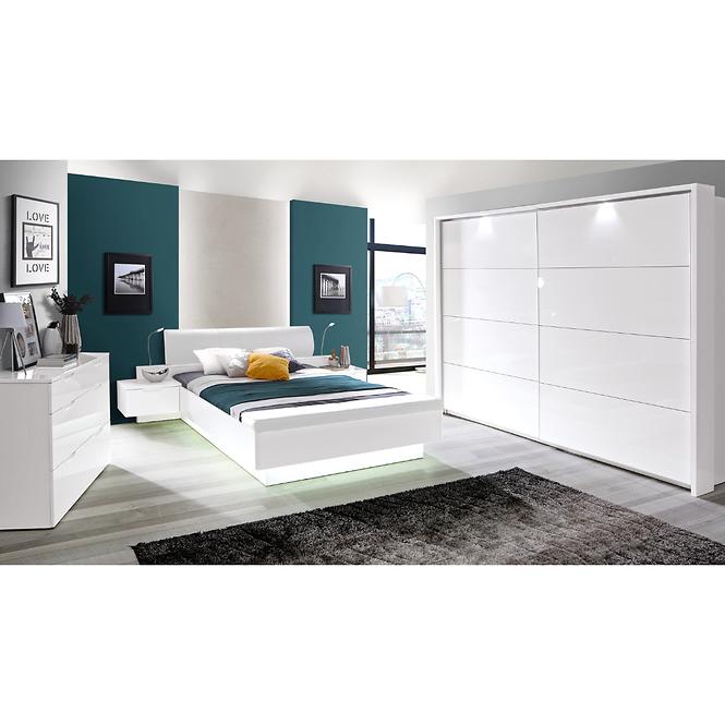 Schrank Starlet White 270cm Weiß