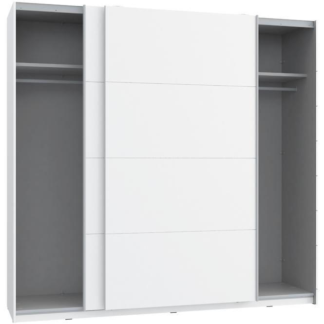 Schrank Starlet White 220cm Weiß