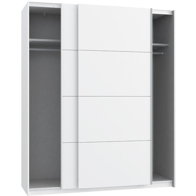 Schrank Starlet White 180cm Weiß