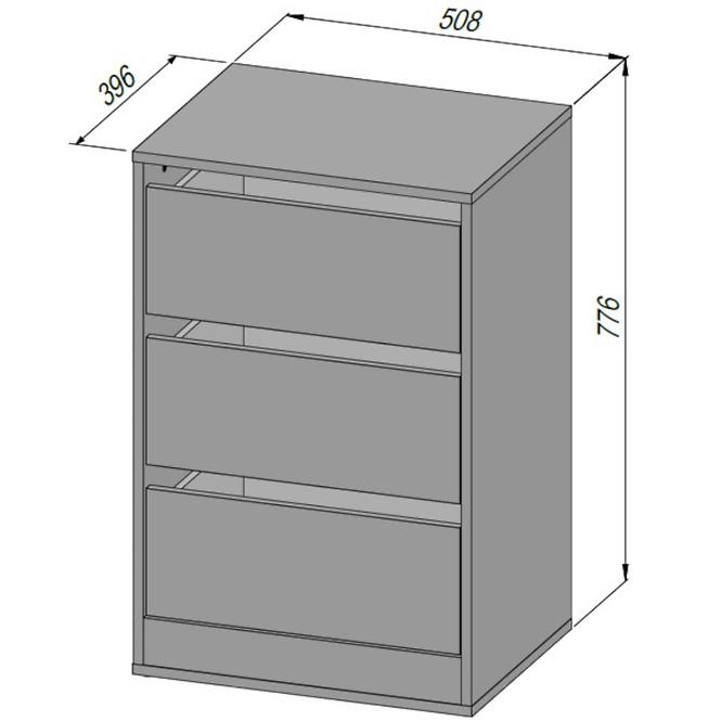 Kommode In Den Kleiderschrank Snwk83-120