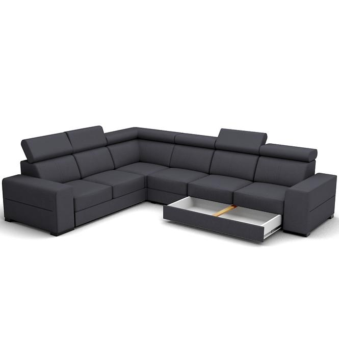 Ecksofa Apollo 2R-OT Soro 97, Wenge Holz