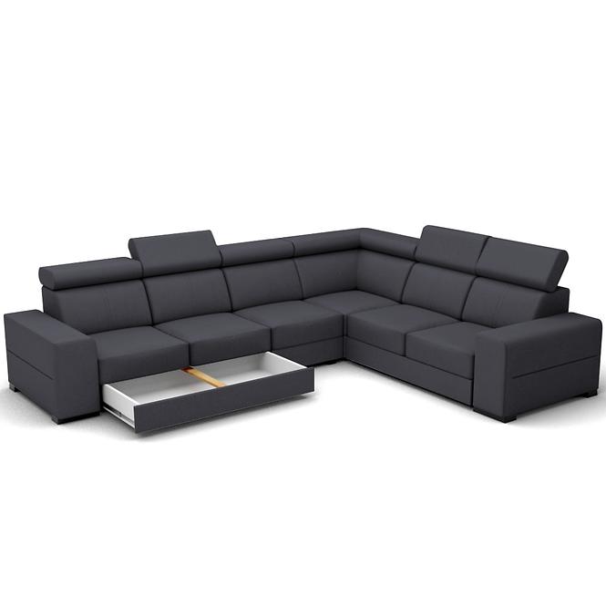 Ecksofa Apollo OT-2R Soro 97 Wenge Holz