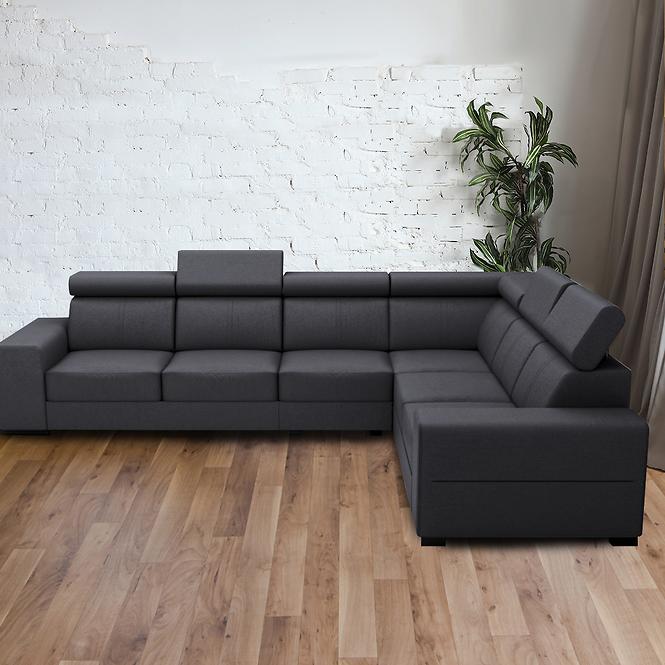 Ecksofa Apollo OT-2R Soro 97 Wenge Holz