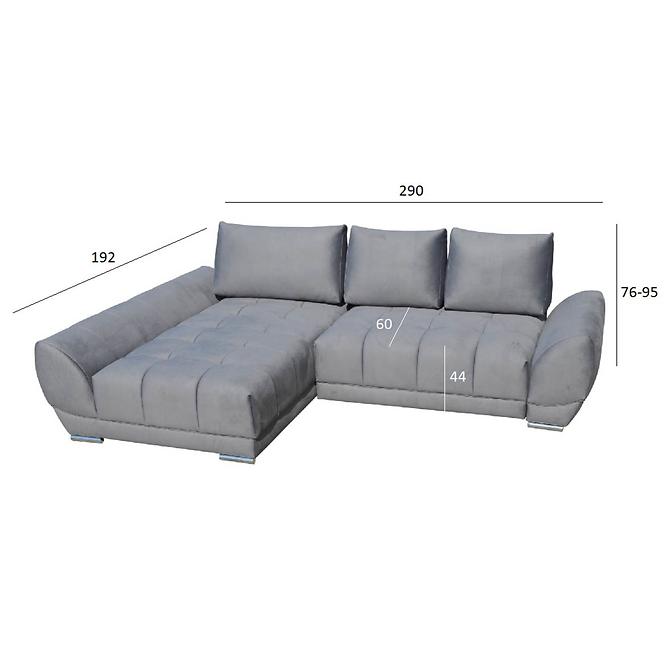 Ecksofa Violet LC-2R Solar 96