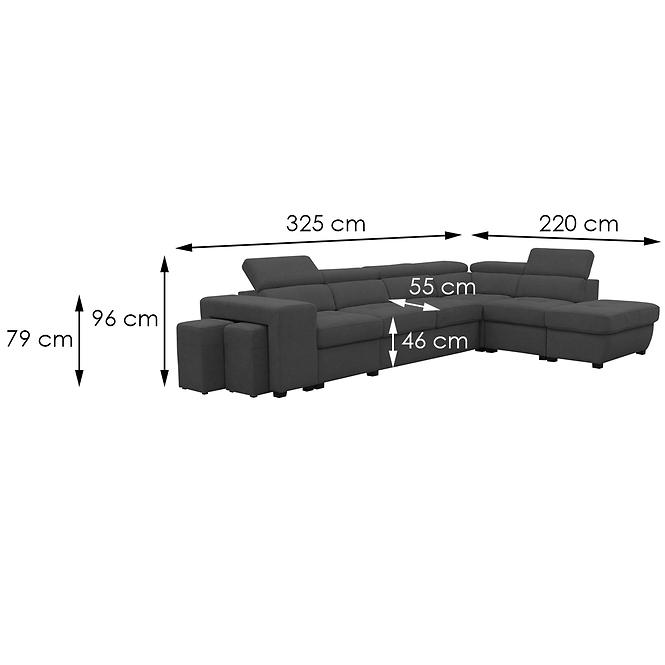 Ecksofa Positano Ocean 21