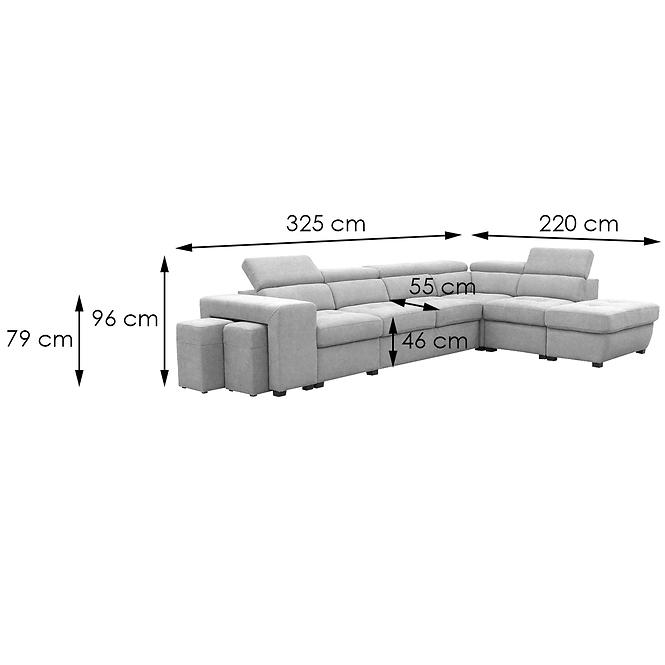 Ecksofa Positano Ocean 29