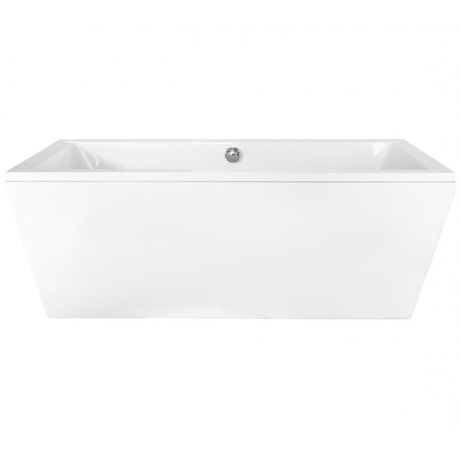 Freistehende Badewanne VERA 180/80 weiß + klik-klak