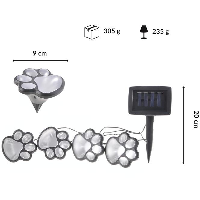 Solarleuchte Łapki ID-358212