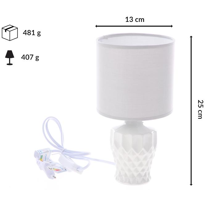 Tischlampe JT2504-2 Szara LB1