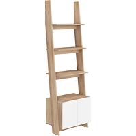 Regal Rack 60cm 1D Eiche Sonoma/Weiß