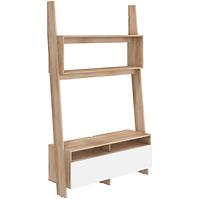 Tv Tisch Rack Eiche Sonoma/Weiß