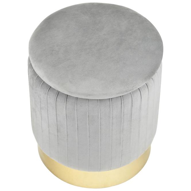 Hocker Muz -208 L grau