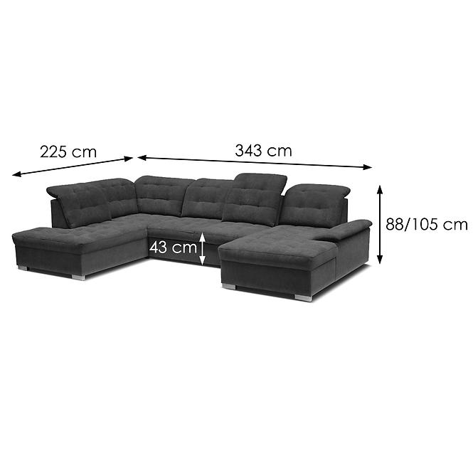 Ecksofa Reno P Alfa 20