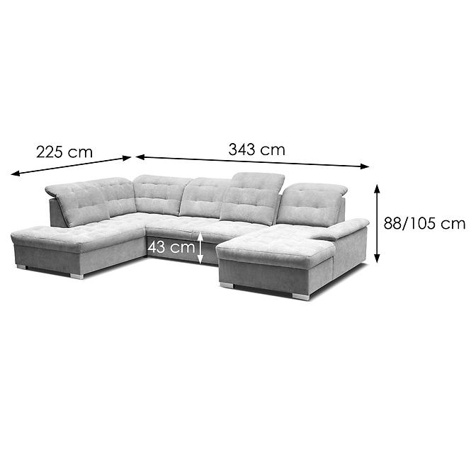 Ecksofa Reno P Alfa 13