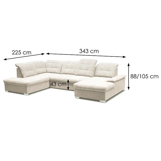 Ecksofa Reno P Alfa 01