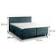 Bett Lisa 140x200 Monolith 77,7