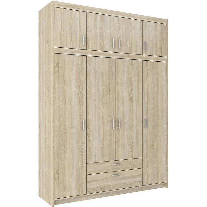 Schrank Elena 4d Eiche Sonoma