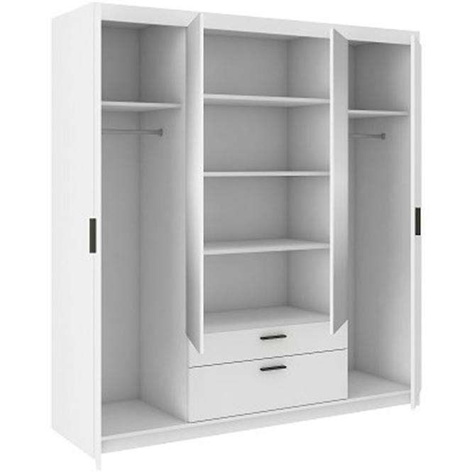 Schrank Elena 4d Weiß