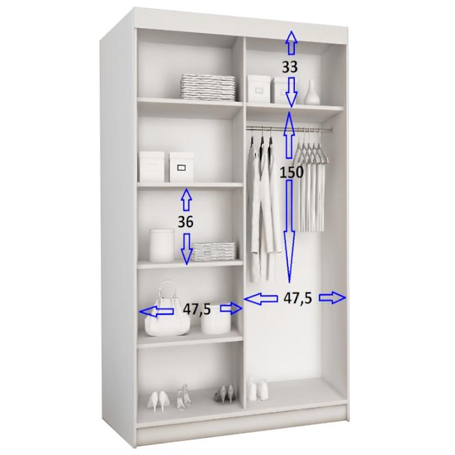 Schrank Top 15 100 Weiß