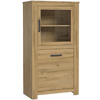 Vitrine Havanna 77cm Antiqued Eiche (HVNV411) R