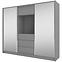 Schrank Tv 250cm Graphit/Spiegel