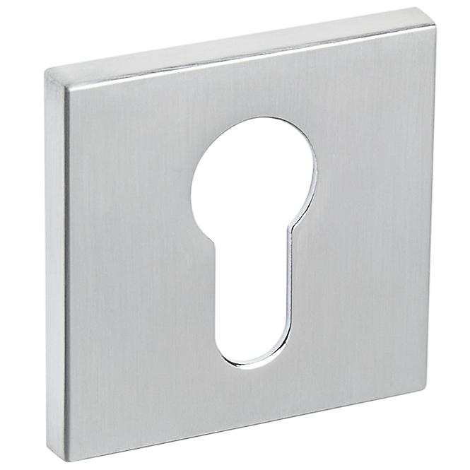 Türschild R67F WB chrom satin