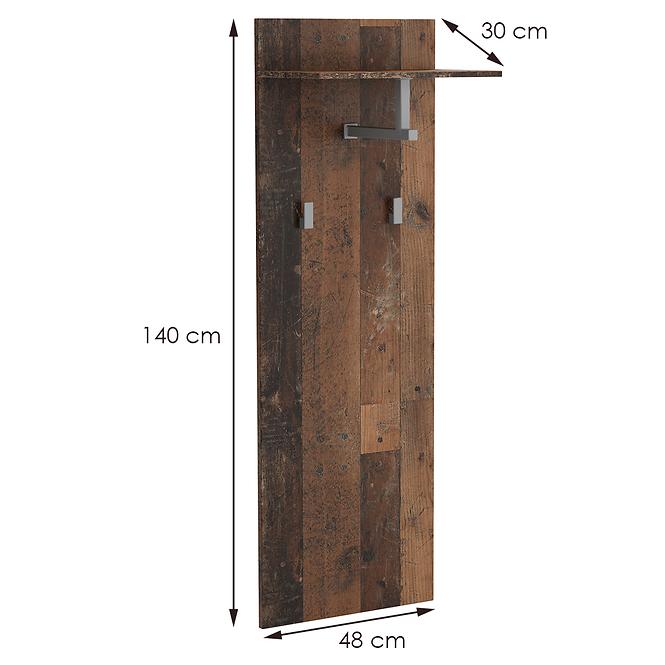 Wandgarderobe Justus 04 Anthracite