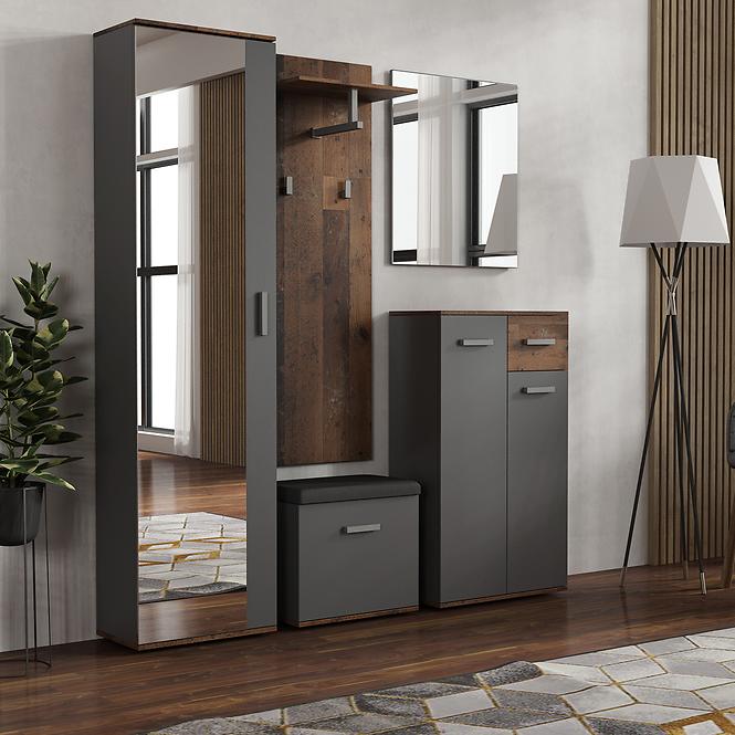 Wandgarderobe Justus 04 Anthracite