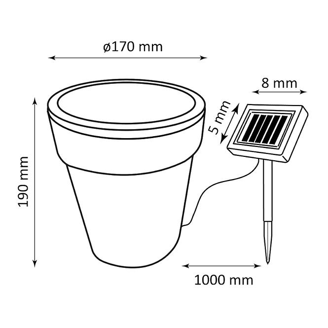 Lampe Doniczka 315601