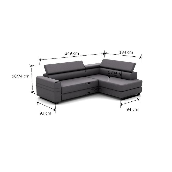 Ecksofa  Livio P Evolution 17