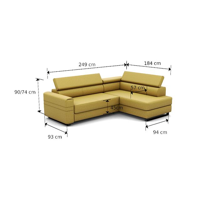 Ecksofa  Livio P Evolution 8