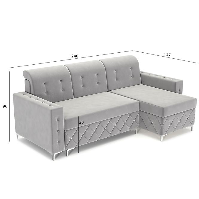 Ecksofa Monaco Monolith 85