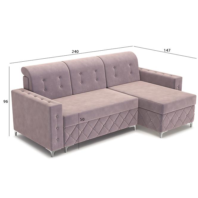 Ecksofa Monaco Monolith 62