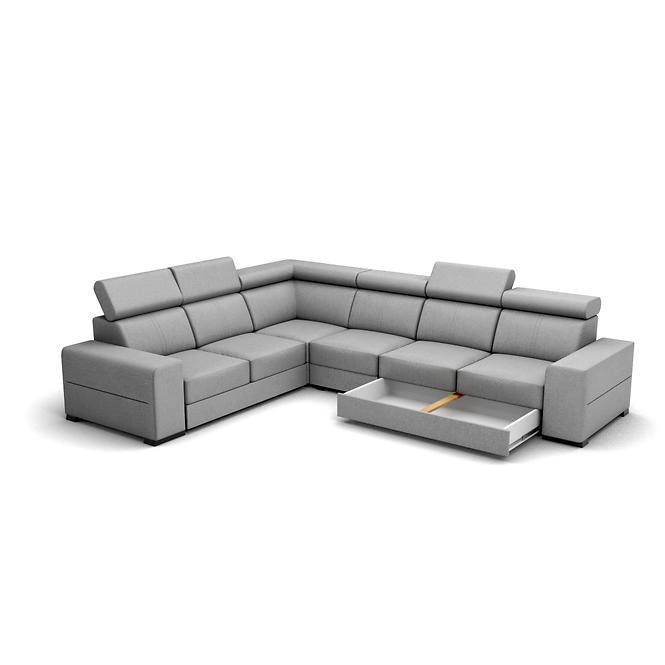 Ecksofa Apollo 2R-OT Soro 90, Wenge Holz