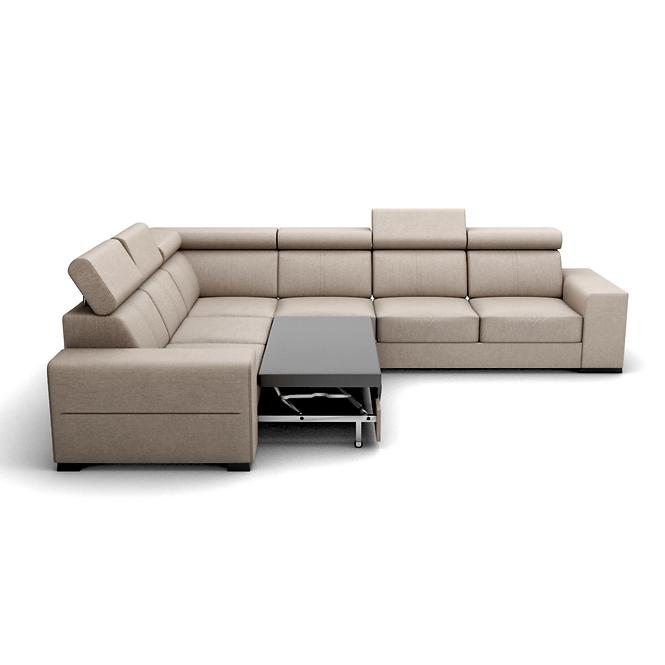 Ecksofa Apollo 2R-OT Soro 23, Wenge Holz