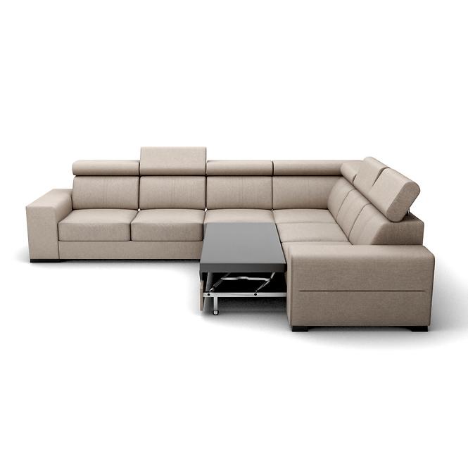 Ecksofa Apollo OT-2R Soro 23, Wenge Holz