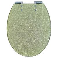 WC-Sitz GOLD GLITTER