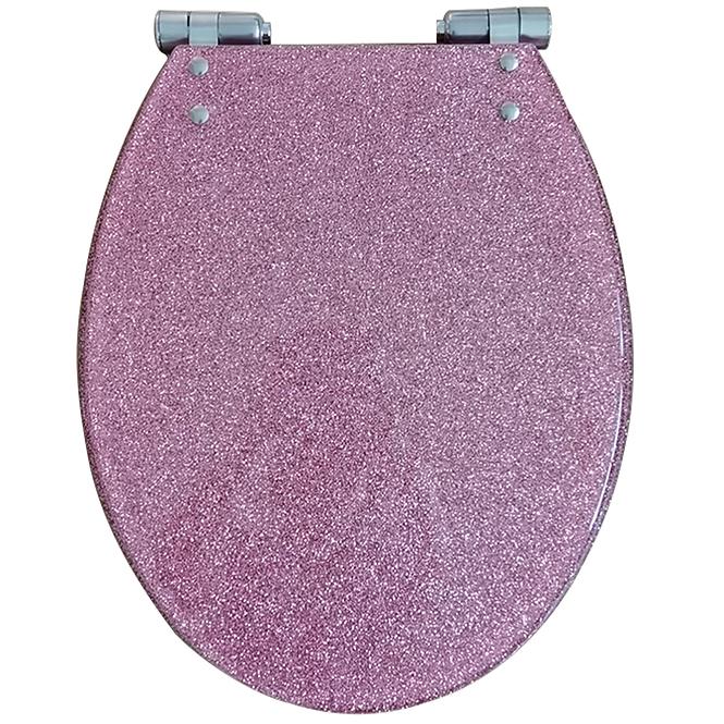 WC-Sitz  PINK GLITTER