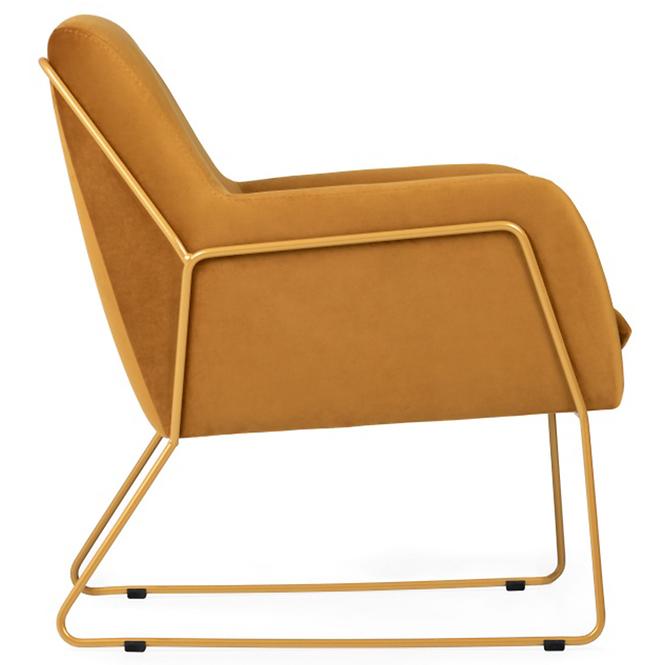 Sessel Milan Bluvel 68/golden