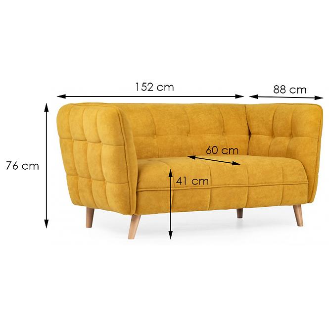 Sofa Dijon Bluvel 68/natural