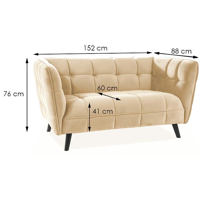 Sofa Dijon Riviera 21/wenge