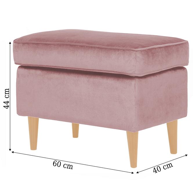 Hocker Royal Bluvel 52/natural