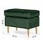 Hocker Royal Bluvel 78/natural,4