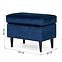 Hocker Royal Bluvel 86/wenge,4