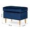 Hocker Royal Bluvel 86/natural,4