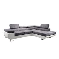 Ecksofa Lotus L rechts Kronos 22+Madryt 120