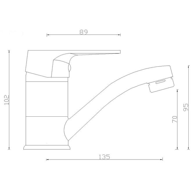 Waschbeckenarmatur SW-55000S Kronos